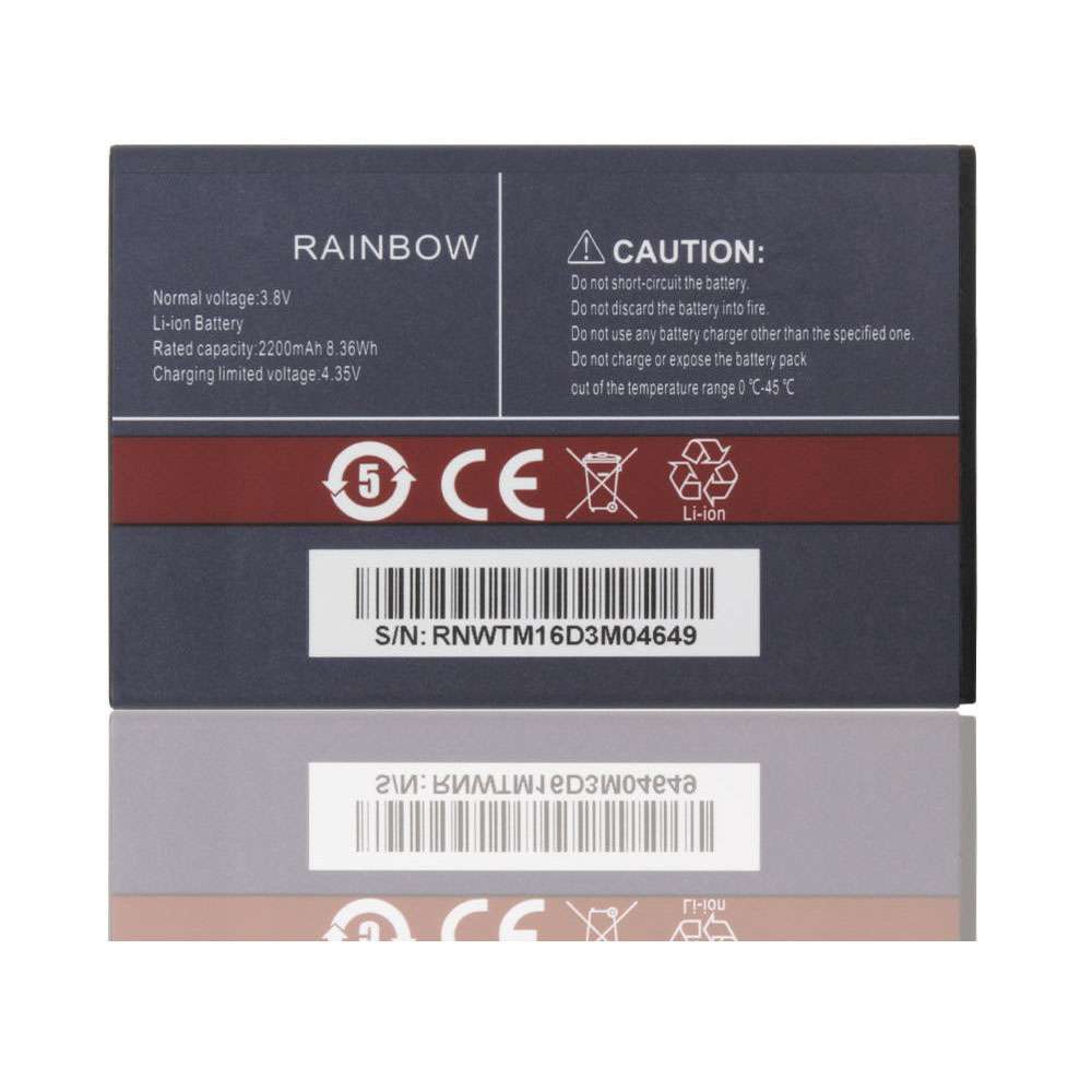 2200mAh Cubot Rainbow Baterías para Celulares para Cubot Rainbow