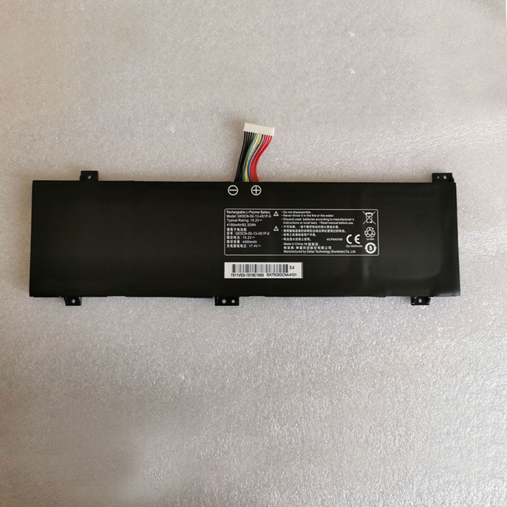 4100mAh 62.32Wh Getac GK5CN-00-13-4S1P-0 Baterías para Laptops y Netbooks para Getac GK5CN5Z GK5CN6Z GK5CN4Z GK6Z5CN