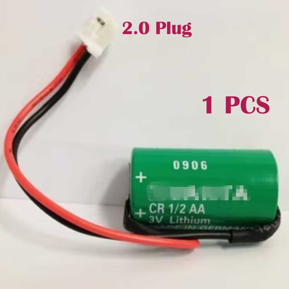 950mAh Varta CR1/2AA Baterías para PLC para Varta CR-1/2AA(2.0 Plug)