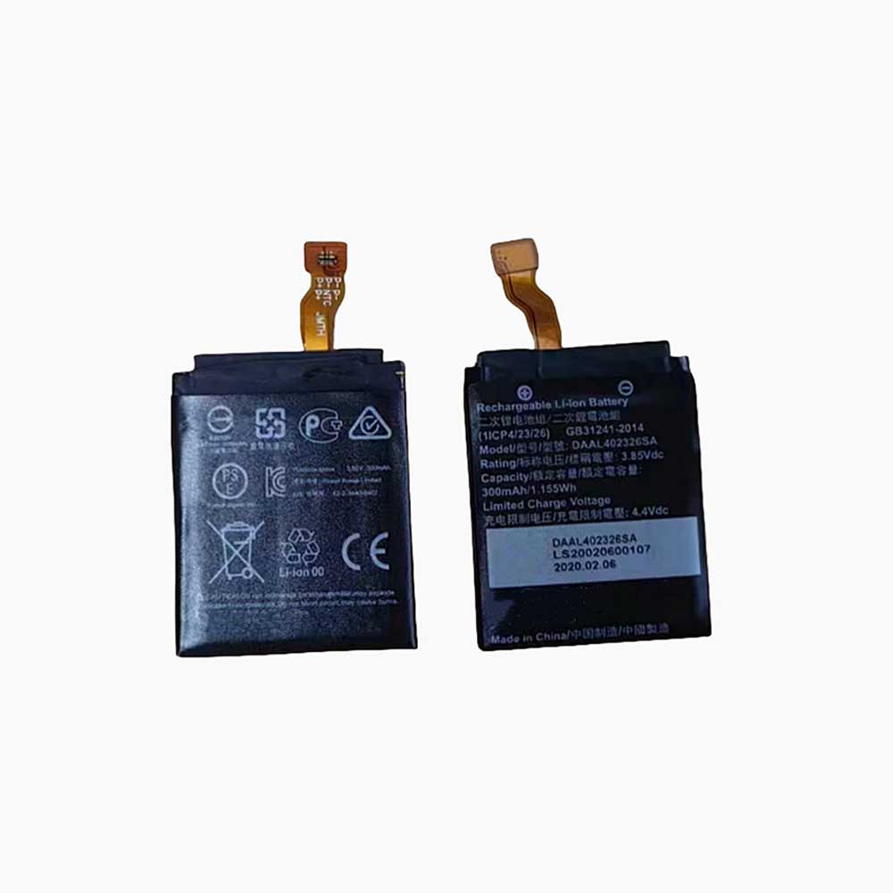 300mAh Apack DAAL402326SA Baterías para Smartwatch para Apack DAAL402326SA