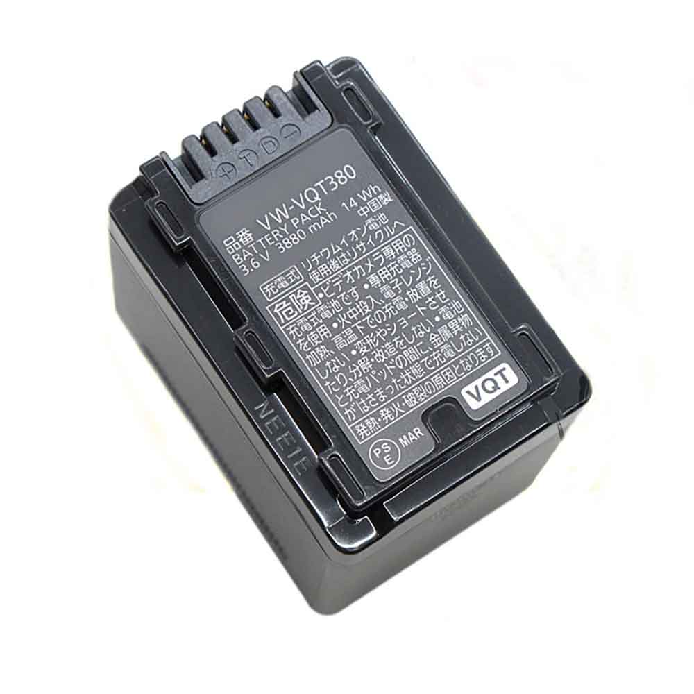3880mAh Panasonic VW-VQT380 Batería para Cámara Digital para Panasonic HC-V110 V110K V110GK V130