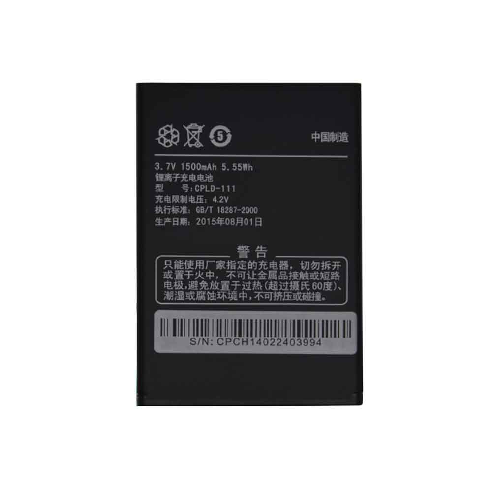 1500mAh Coolpad CPLD-111 Batería para Celular para Coolpad 5216D