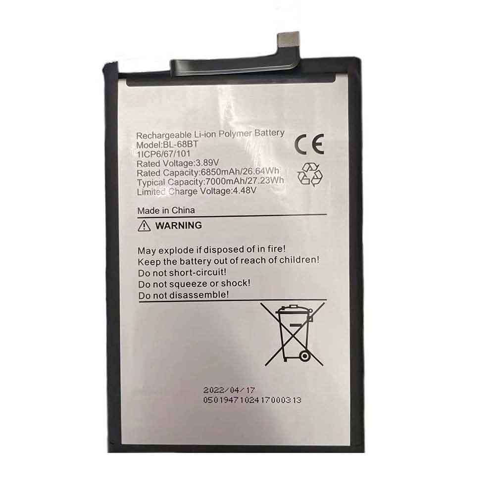 7000mAh Tecno BL-68BT Batería para Celular para Tecno Pova Neo 2