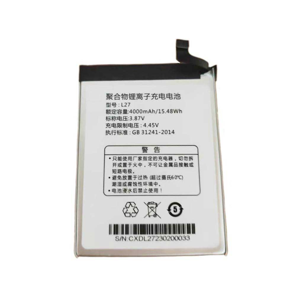 4000mAh Gionee L27 Batería para Celular para Gionee L27