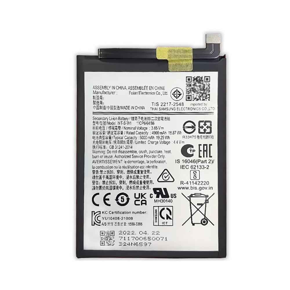 5000mAh Samsung WT-S-W1 Batería para Celular para Samsung Galaxy A22 A226