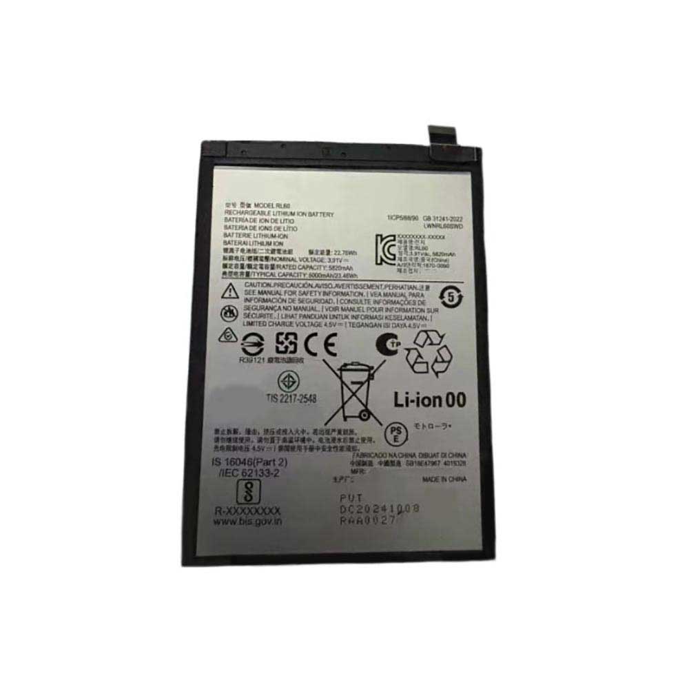 6000mAh Motorola RL60 Batería para Celular para Motorola RL60