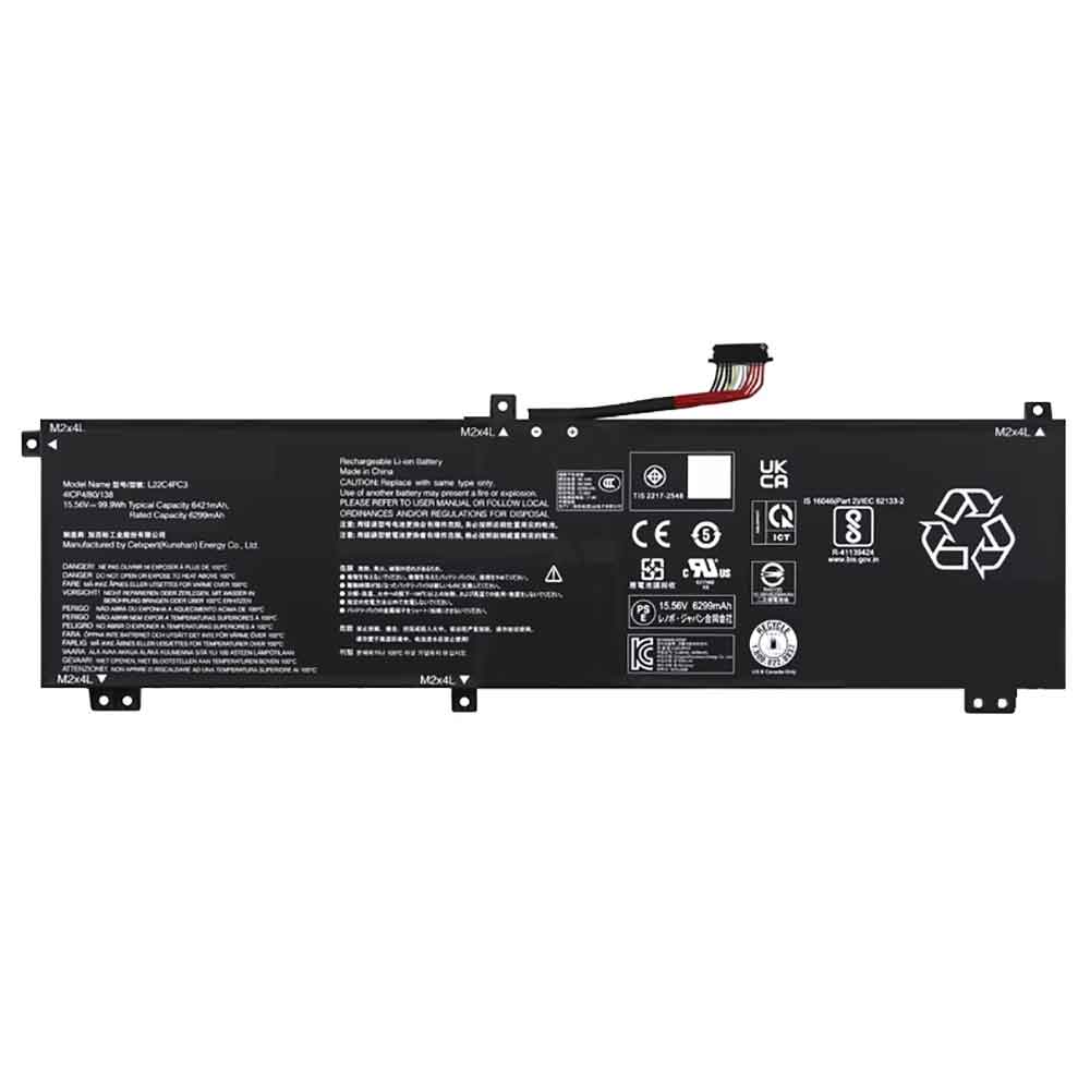 6421mAh Lenovo L22C4PC3 Batería para Laptop para Lenovo Y9000X 2023