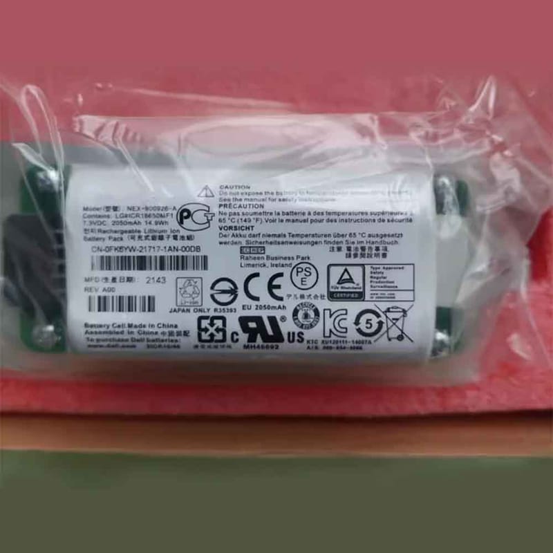 2050mAh Dell NEX-900926-A Batería para PLC para Dell PS4210 PS6210 6610