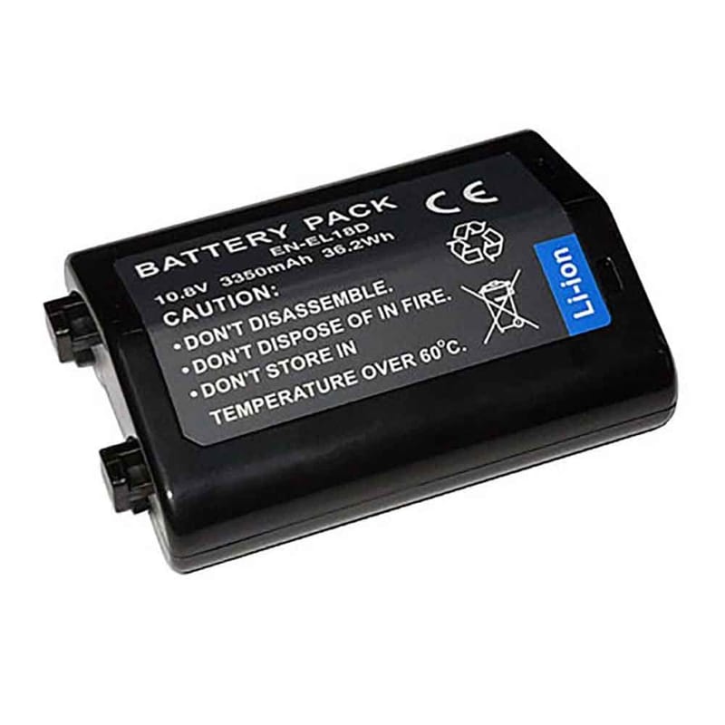 3350mAh Nikon EN-EL18D Batería para Cámara Digital para Nikon Z9 D4 D4S D5 D6