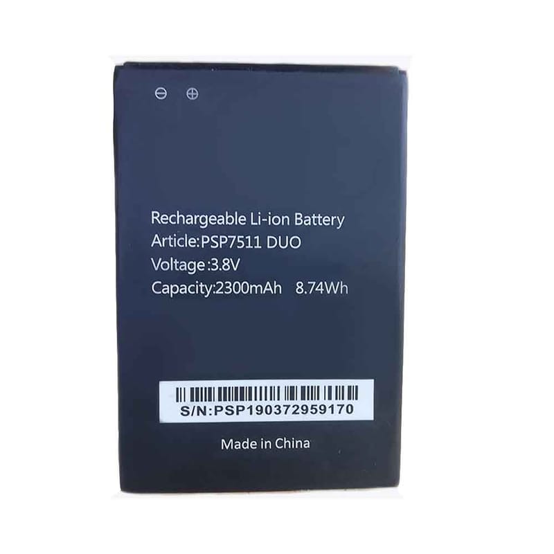 2300mAh Prestigio PSP7511-DUO Batería para Celular para Prestigio Muze B7