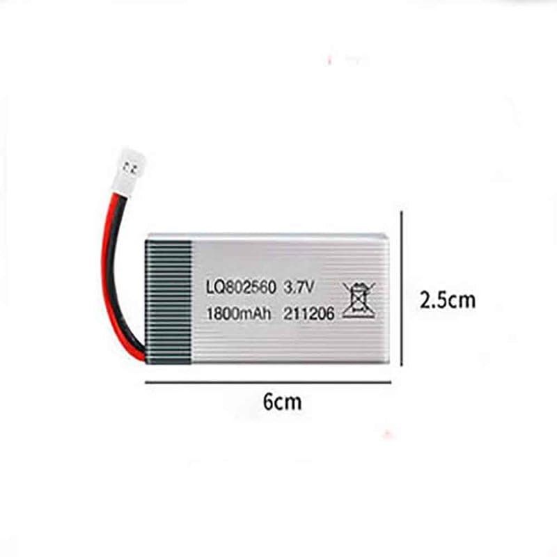 1800mAh Boutique LQ802560 Batería para Drones para Boutique Quadcopter Aircraft Drone