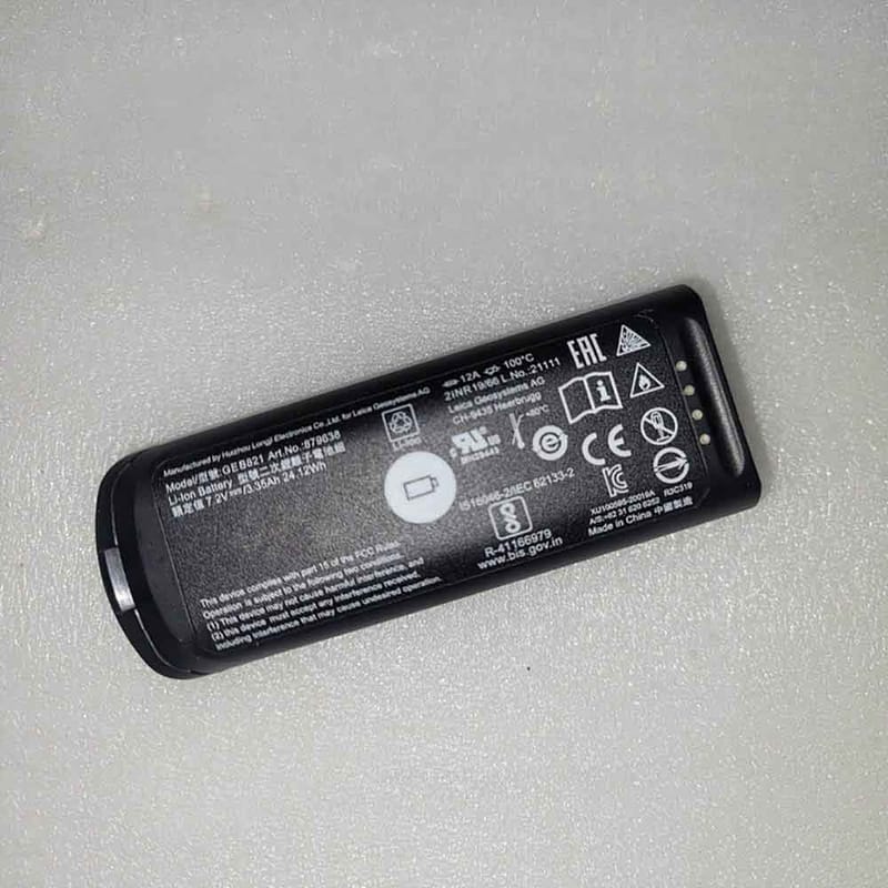 3.35Ah Leica GEB821 Batería para Equipos Topográficos para Leica GEB821 879638
