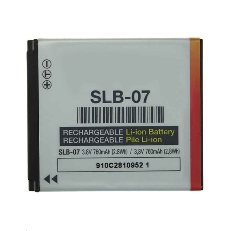 760mAh Samsung SLB-07 Batería para Cámara Digital para Samsung PL150 ST45 ST50 ST500 ST550 ST600