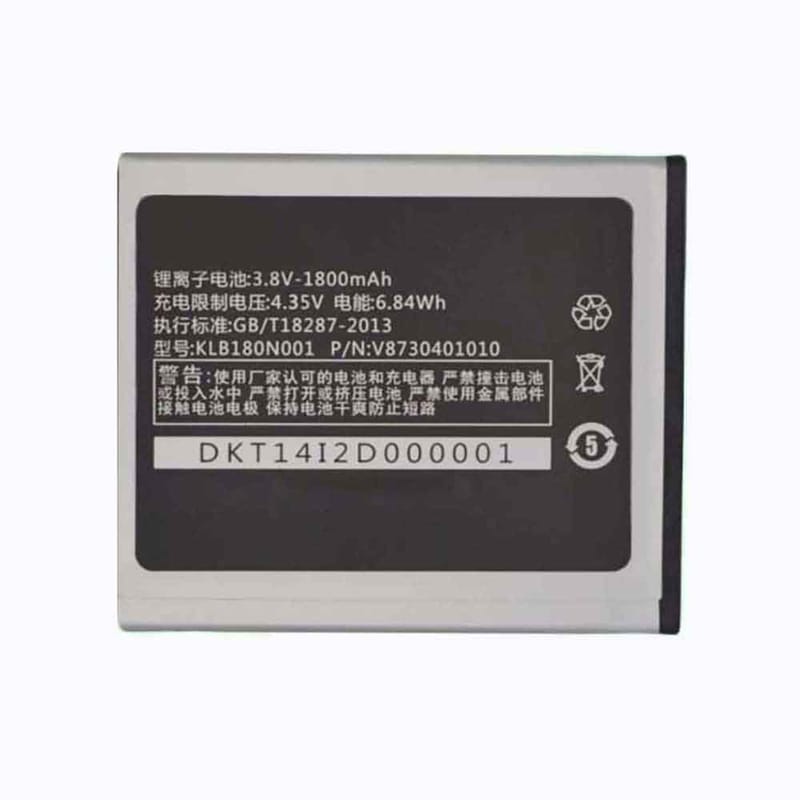 1800mAh Konka KLB180N001 Batería para Celular para Konka V873