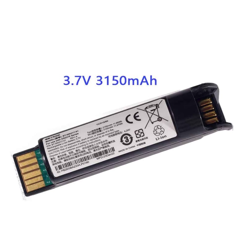 3150mAh Zebra BT-000317-01 Batería para Lector de Codigo de Barras para Zebra DS22 DS2278 DS2278SR CR2278
