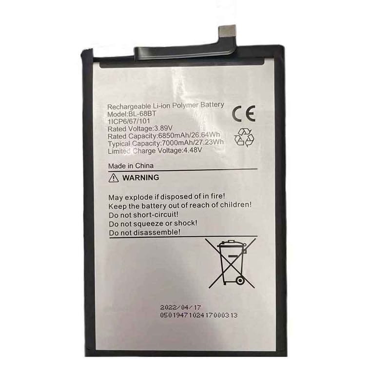 7000mAh Tecno BL-68BT Batería para Celular para Tecno Pova Neo 2