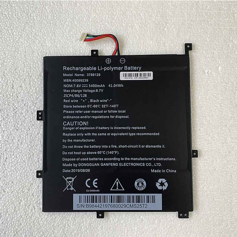 5400mAh Medion 3786128 Batería para Laptop para Medion Akoya E4271 E4272