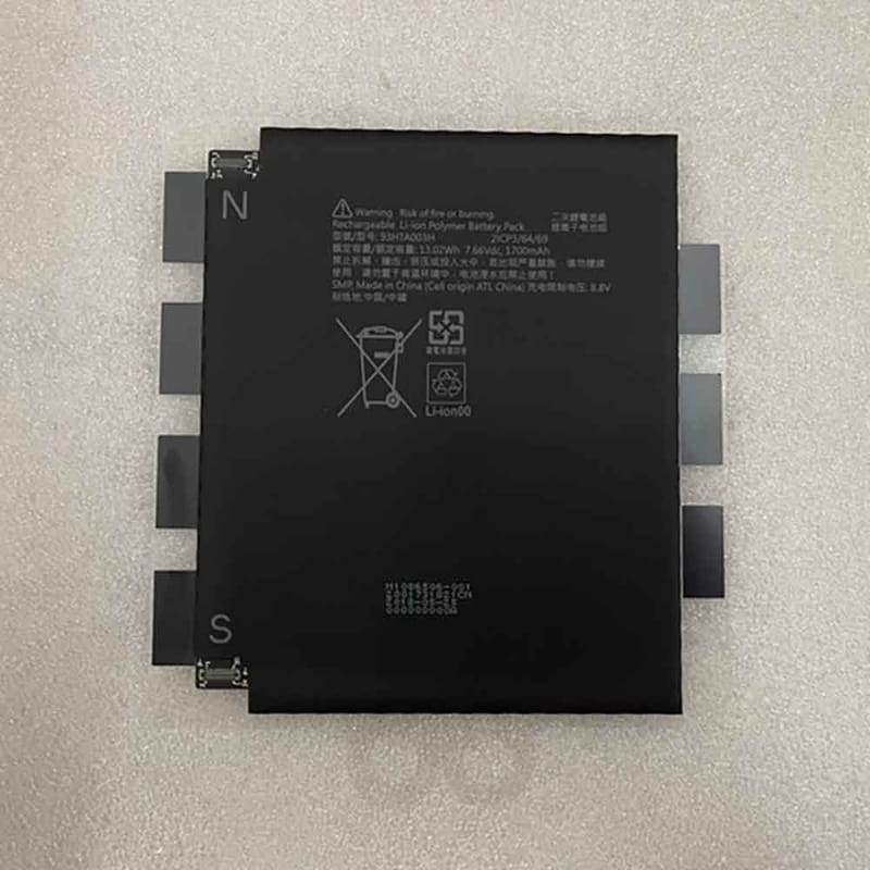 1700mAh Microsoft 93HTA003H Batería para Laptop para Microsoft 93HTA003H