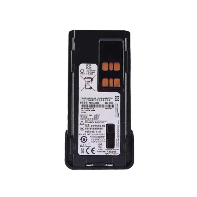 3000mAh Motorola PMNN4493AC Batería para Walkie Talkie para Motorola 8668 328D+ DP4400 P3688T