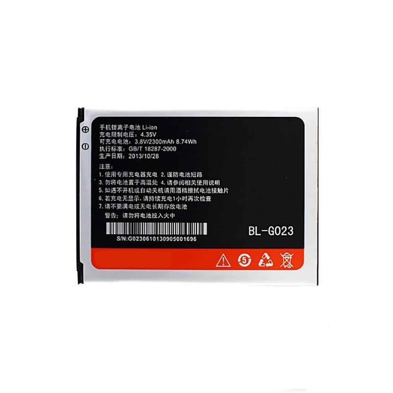 2300mAh Gionee BL-G023 Batería para Celular para Gionee W800 W808 W601