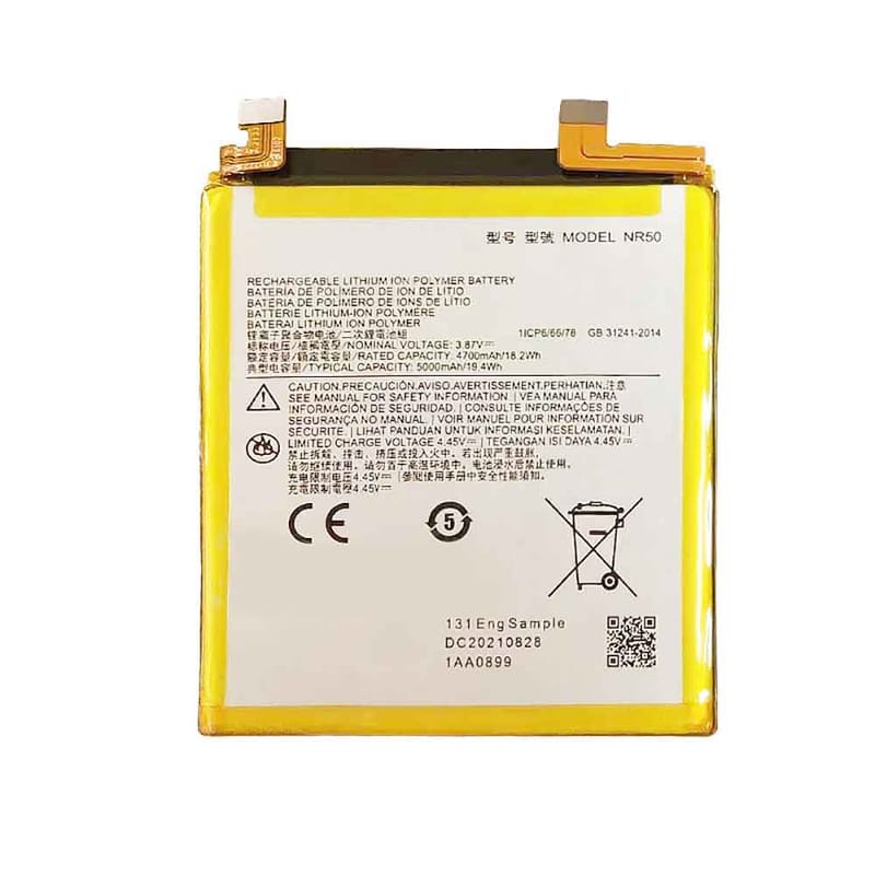 5000mAh Motorola NR50 Batería para Celular para Motorola Edge X30 XT2201-2