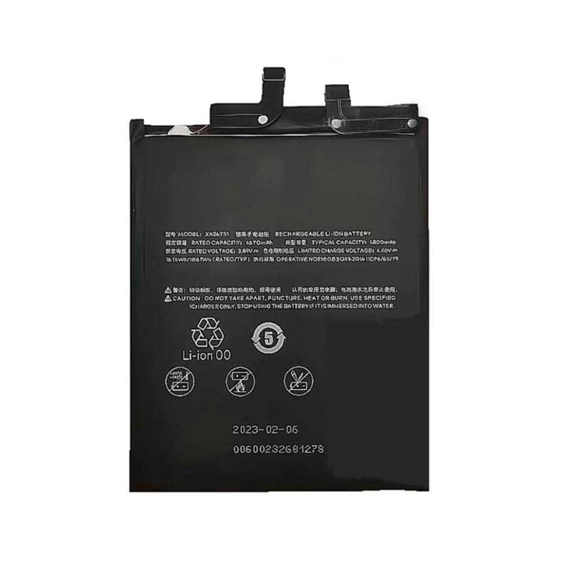 4800mAh Meizu XA24751 Batería para Celular para Meizu 20 infinity M392Q