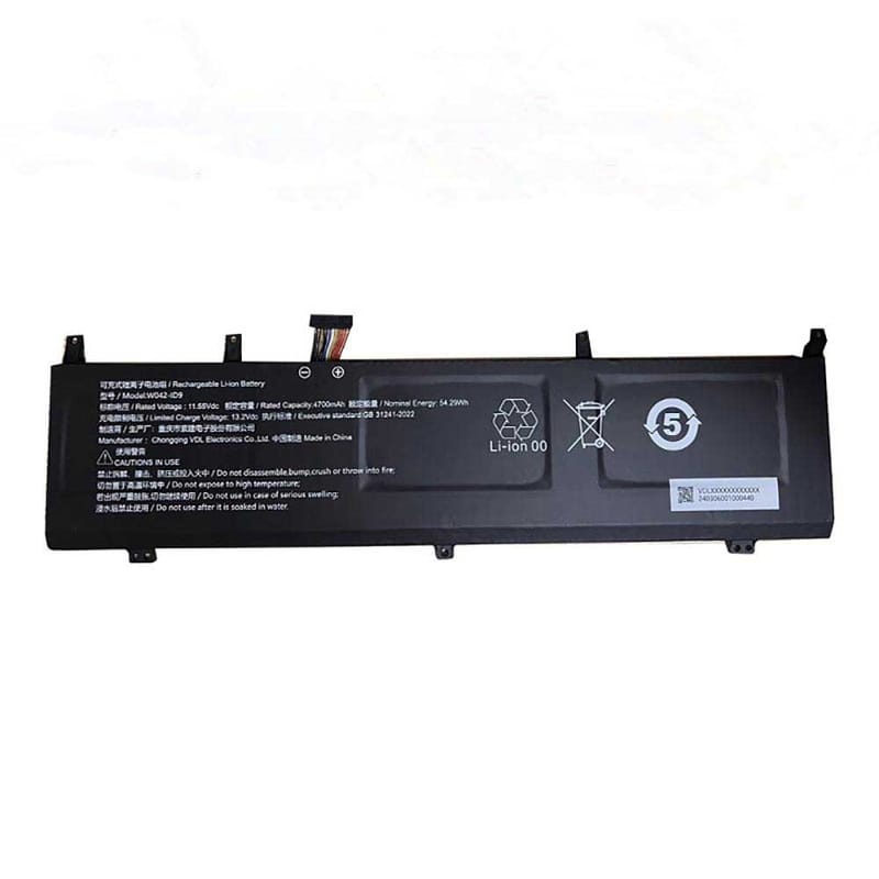 4700mAh Wooking W042-ID9 Batería para Laptop para Wooking X15