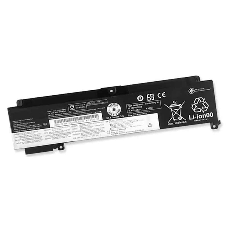 2140mAh Lenovo 00HW038 Batería para Laptop para Lenovo T460S T480S T470S