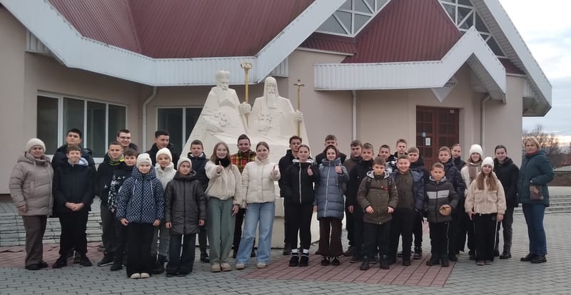 Учні та вчителі Берегівської гімназії здійснили екскурсію до церкви-музею Митрополита Андрея та блаженного Климентія Шептицьких