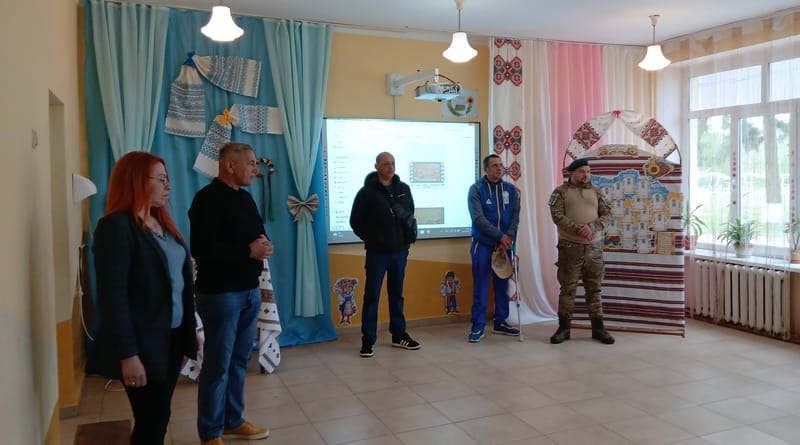 Зустріч ветеранів та воїнів Збройних сил України