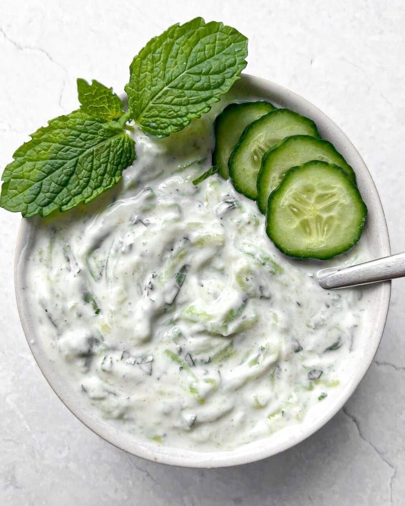 Yogurt with Cucumber