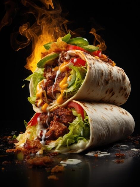 Beef/ Lamb Mixed Kebab Sandwiches