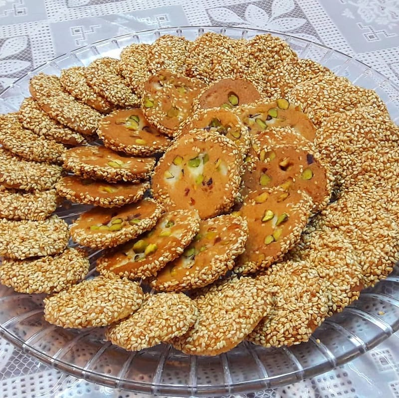 Barasik (Sesame cookies)
