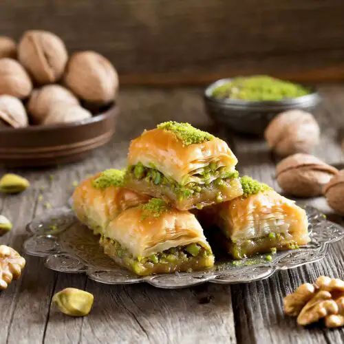Pistachio Baklava