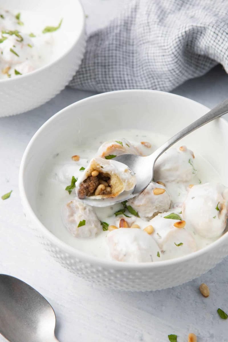 Shishparak (Yogurt Dumplings)