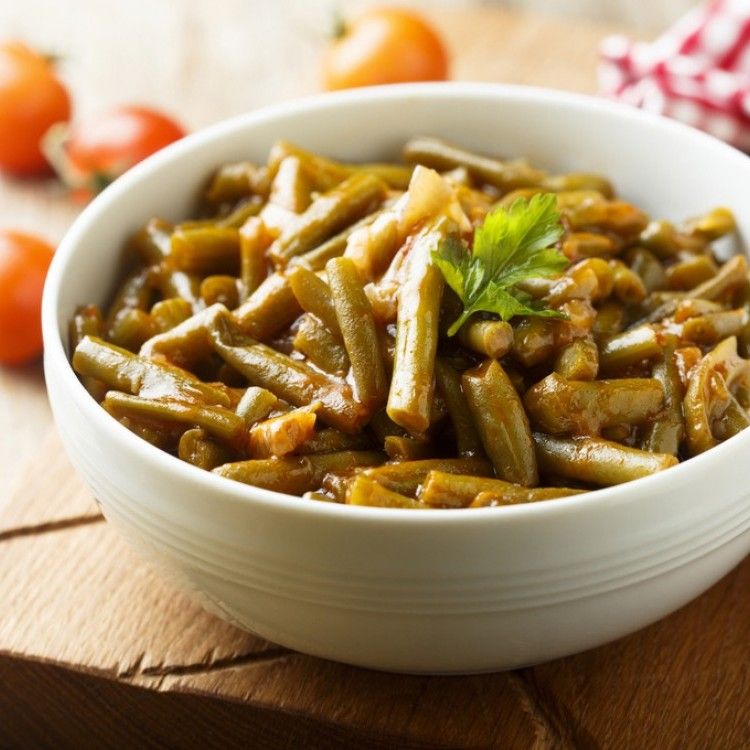 Green Beans with Olive Oil (Fasooliya)