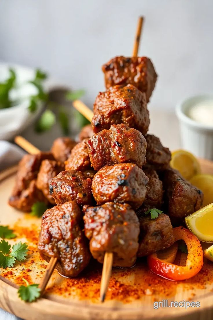 Grilled Meat Pieces