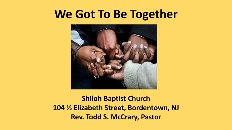 We Got To Be Together thumbnail