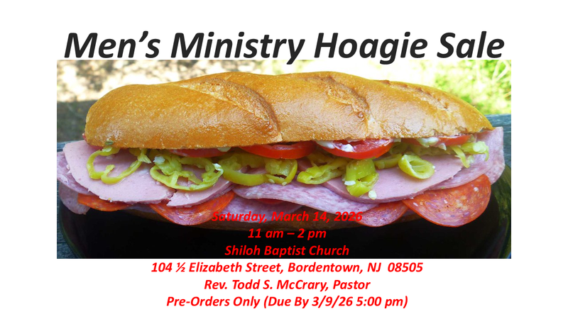 Men's Day Hoagie Sale