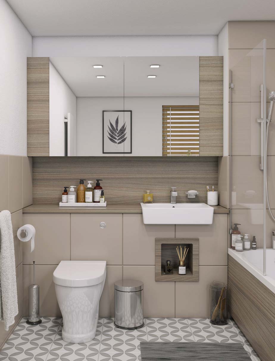 Driftwood Modular Bathroom Furniture