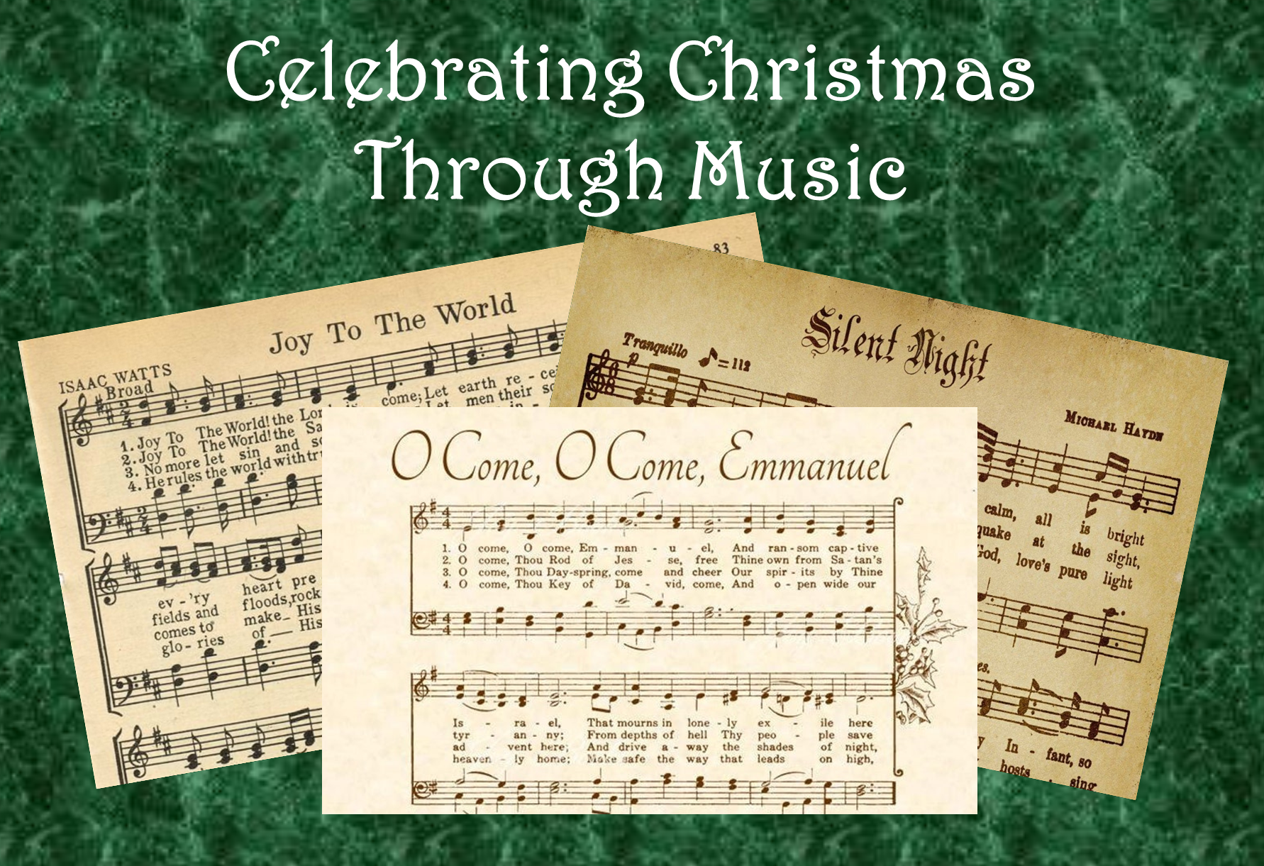 Celebrating Christmas Through Music