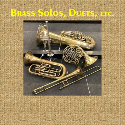 Brass solos, duets, etc. image