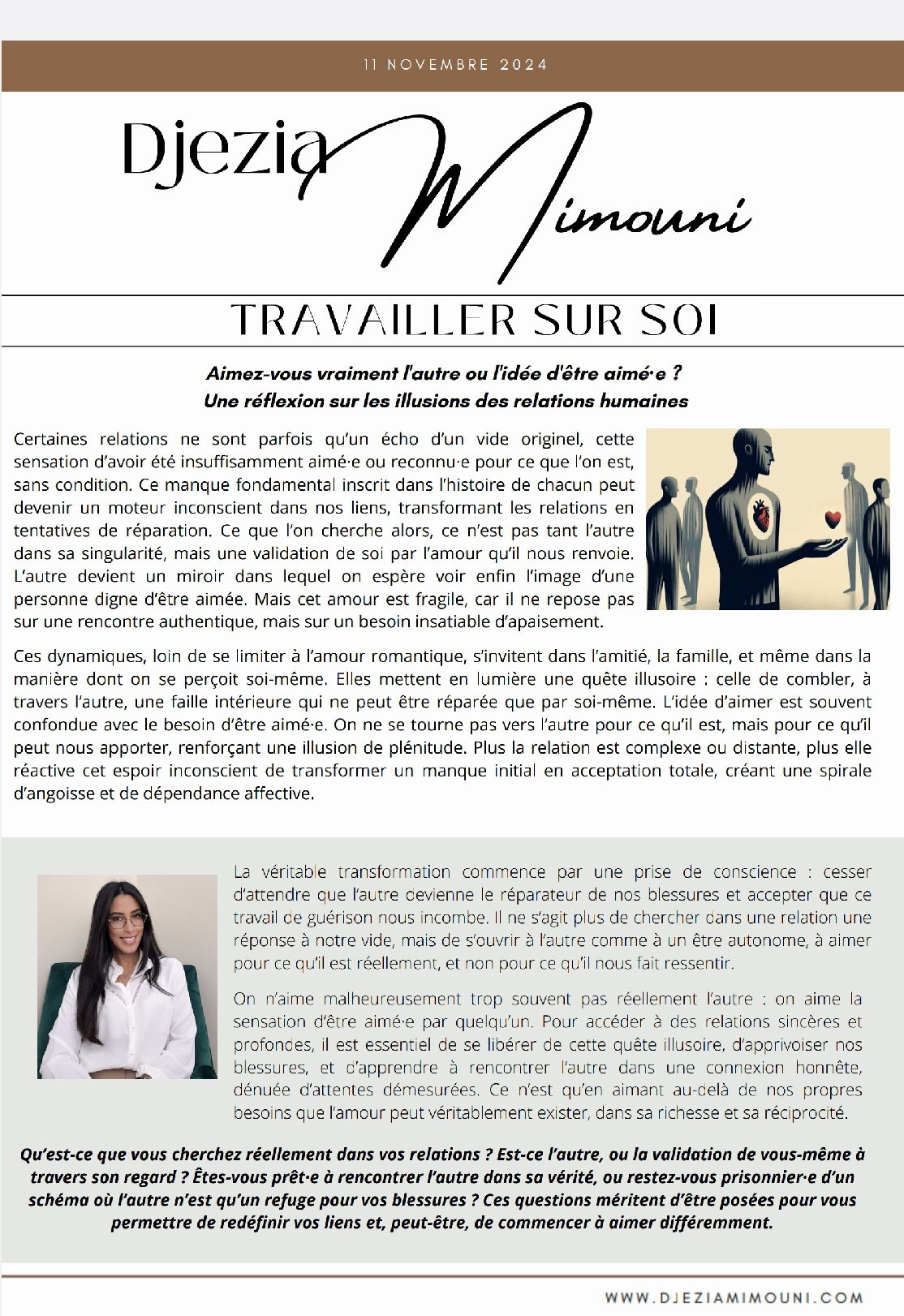 Travailler sur soi