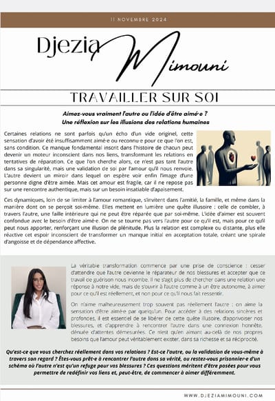 Travailler sur soi