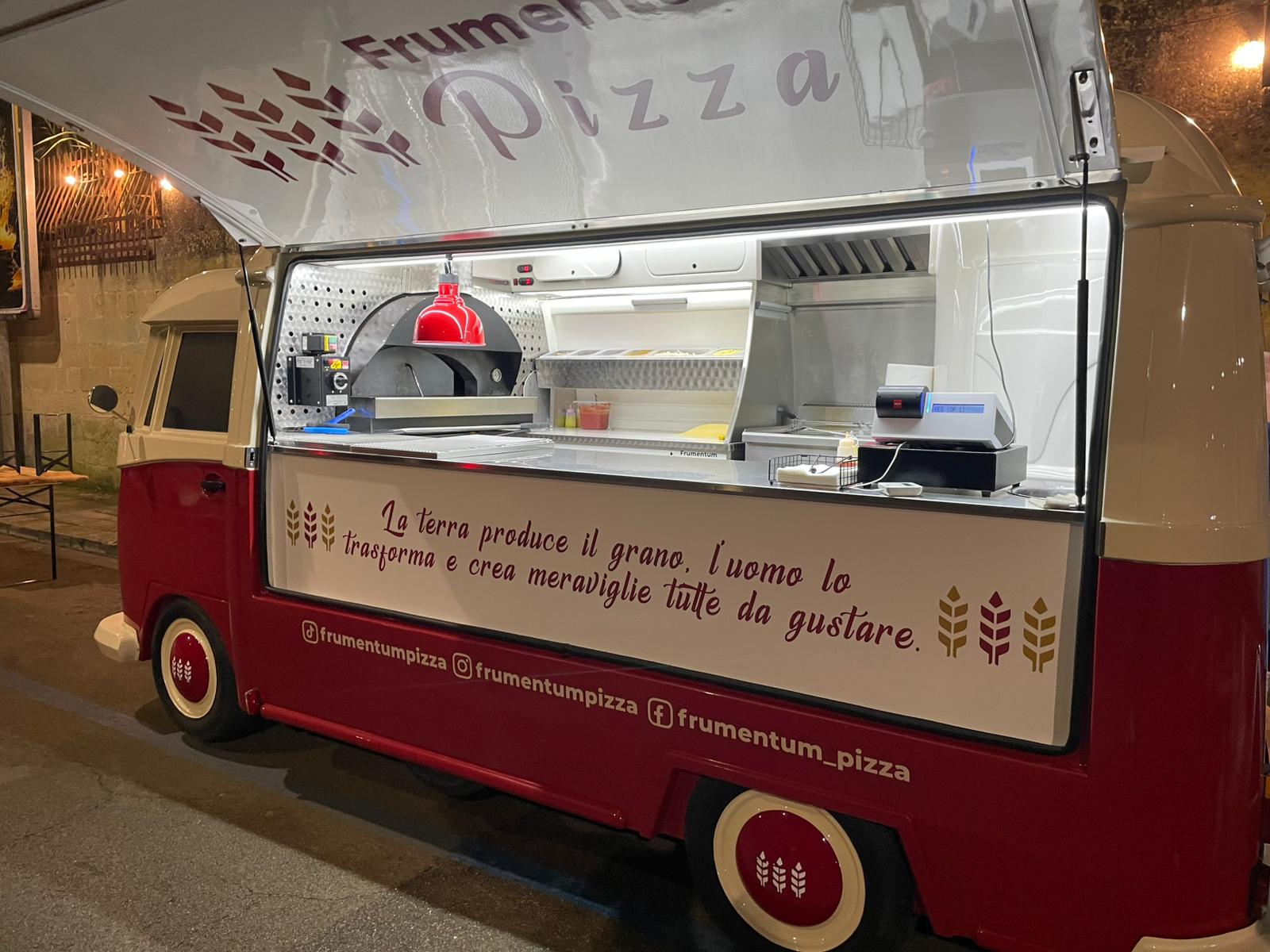 Frumentum Pizza: Il Truck Che Porta Innovazione e Tradizione in Movimento