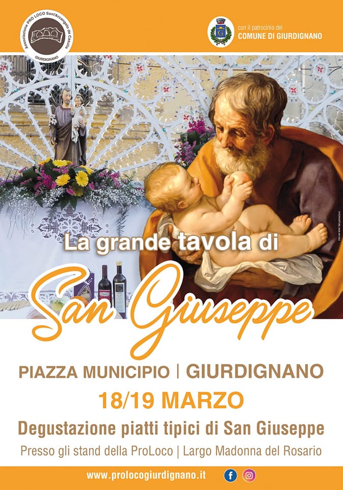 La grande tavola di San Giuseppe a Giurdignano