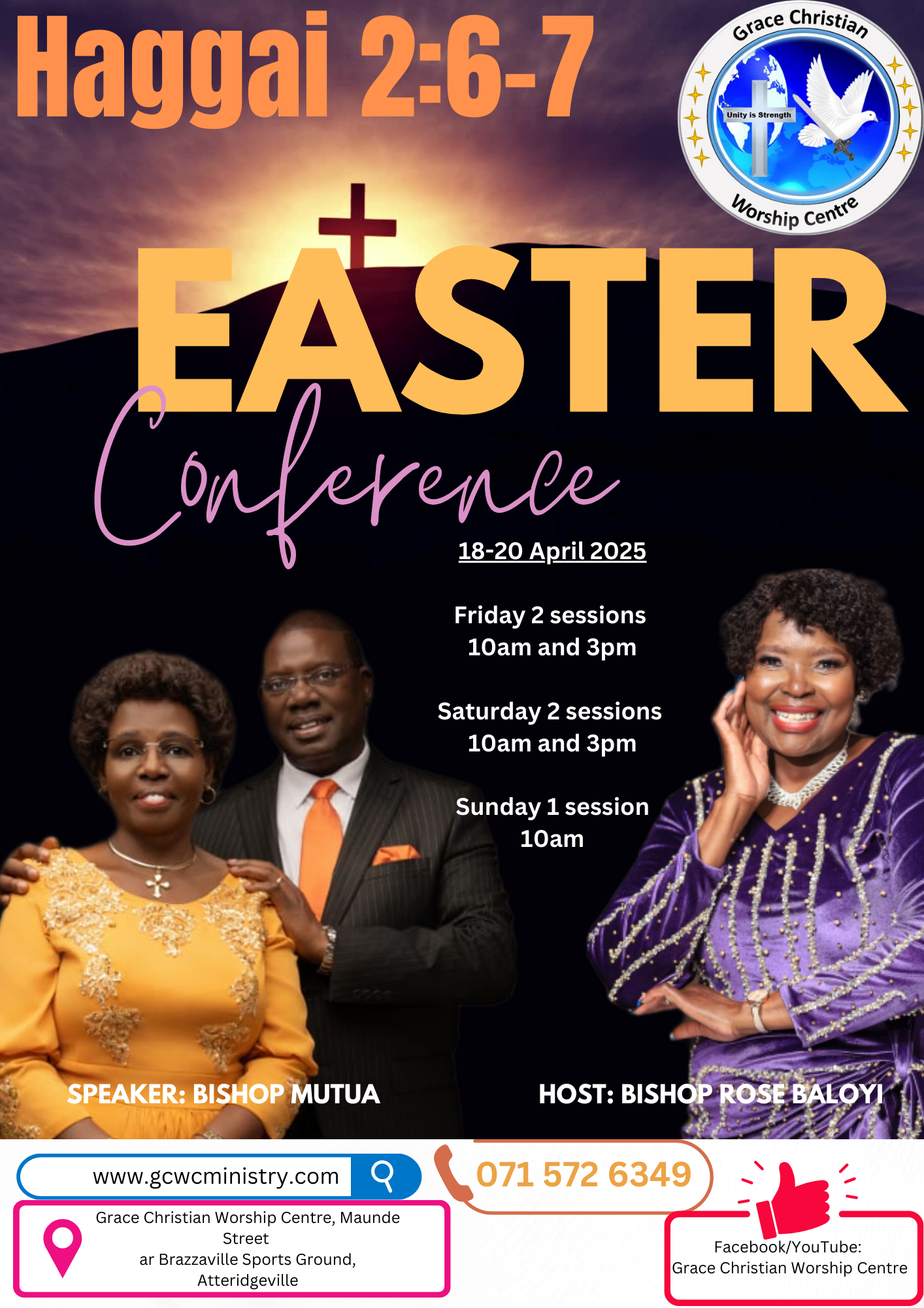 Easter Conference 2025 (18-20 April)