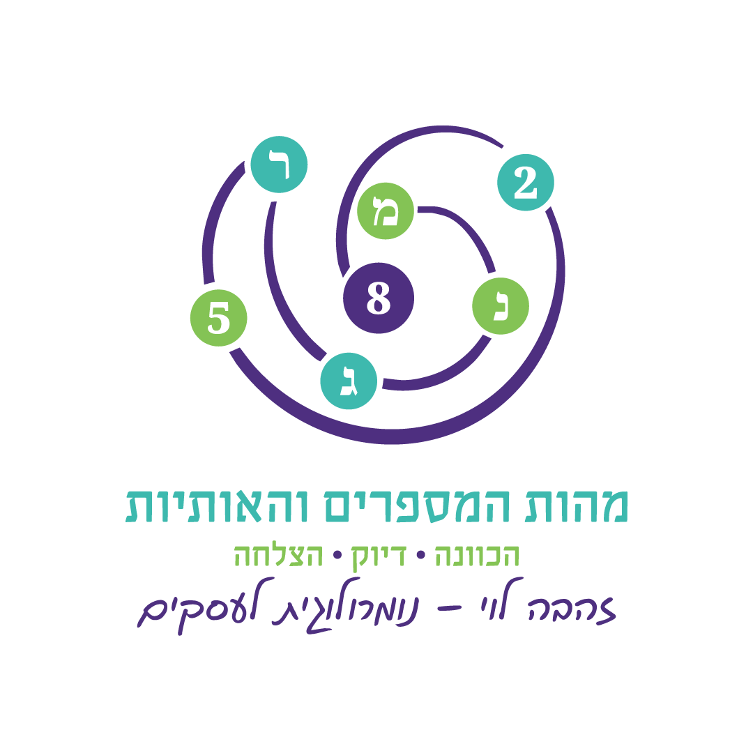 לוגו מהות המספרים והאותיות