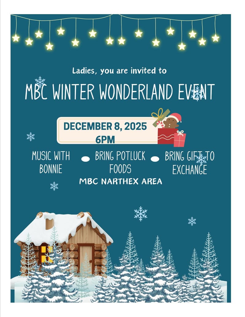 MBC Winter Wonderland Ladies Christmas Party