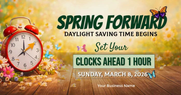 Daylight Saving Time Begins
